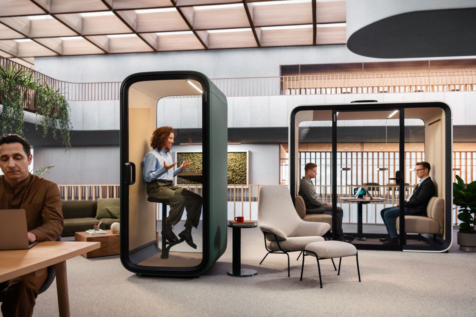 Como a Linea Office Revoluciona Ambientes Corporativos com Cabines de Escritório