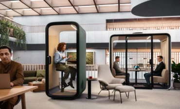 Como a Linea Office Revoluciona Ambientes Corporativos com Cabines de Escritório