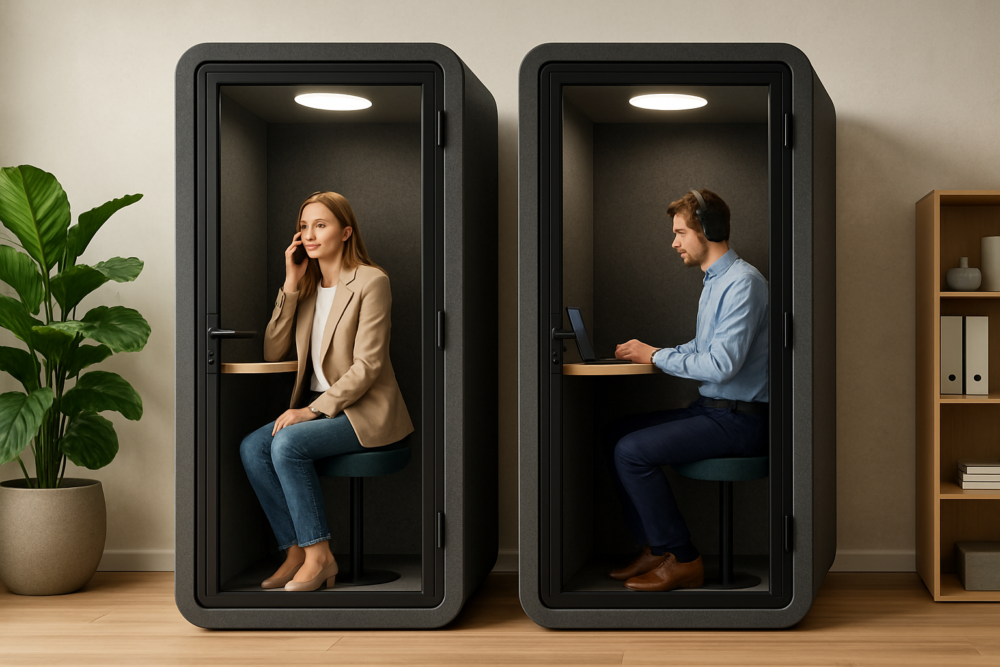 Cabines Acústicas para Escritório: Mais Conforto e Produtividade Imediata
