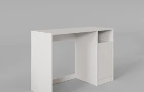 Escrivaninha com Armário – 40 x 90 cm – Linha Beta