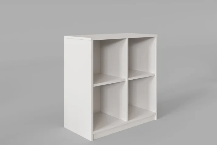 Estante Livreiro 4 Nichos – 38 x 75 – Linha Beta