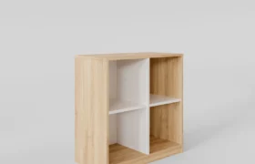 Estante Livreiro 4 Nichos – 38 x 75 – Linha Beta