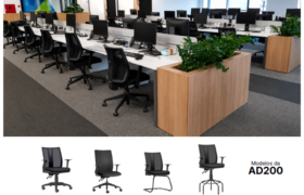 Cadeira de Escritório Ergonômica – AD 200