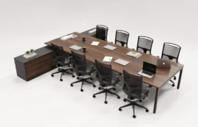 Pé Trave com Divisórias e Armários