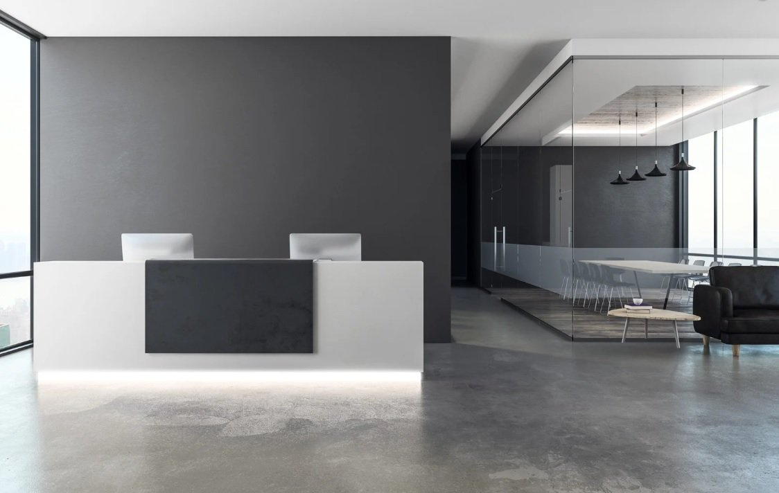 Balcão de Recepção Corporativo – Elegância para Receber com Profissionalismo