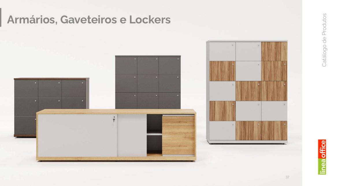 Armários, Lockers e Gaveteiros