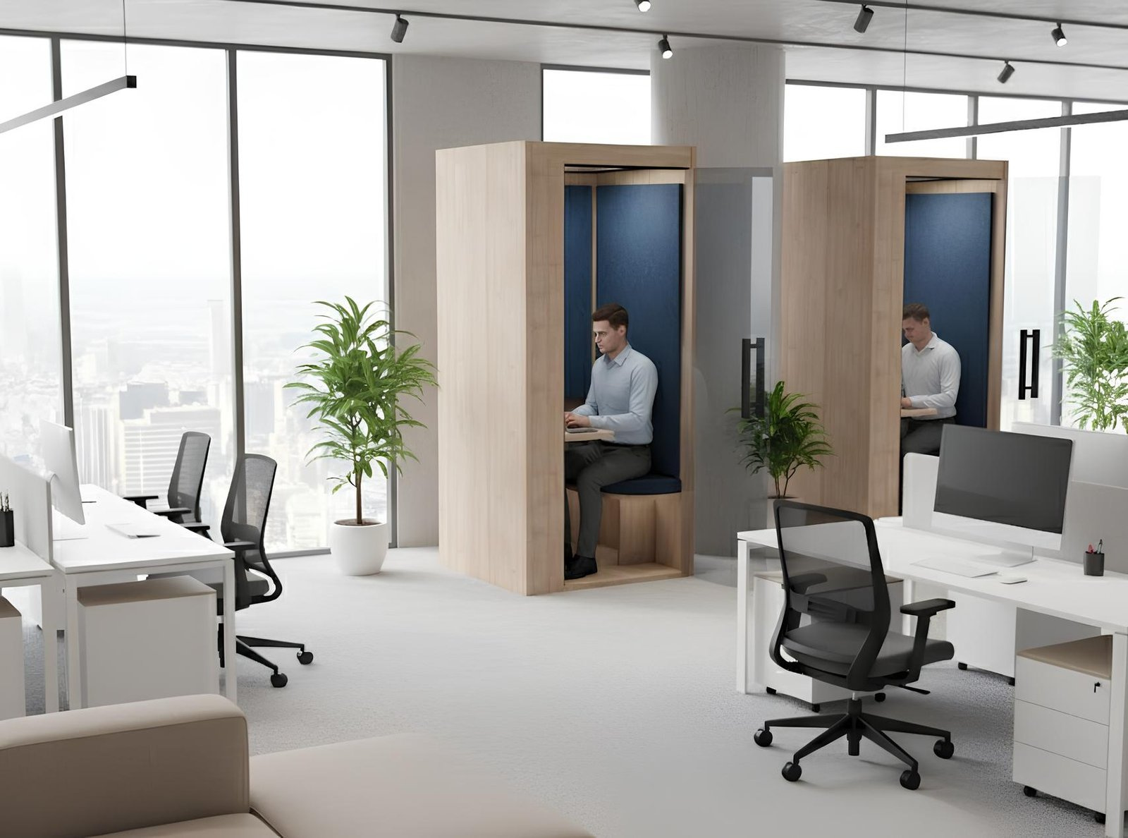 Cabine Telefônica Corporativa Disponível para Escritórios na Paulista