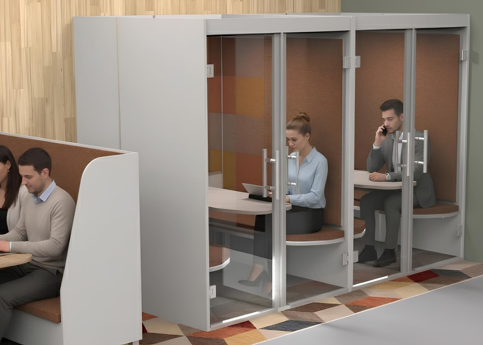 Phone Booth Acústico à Venda na Vila Olímpia para Escritórios Modernos