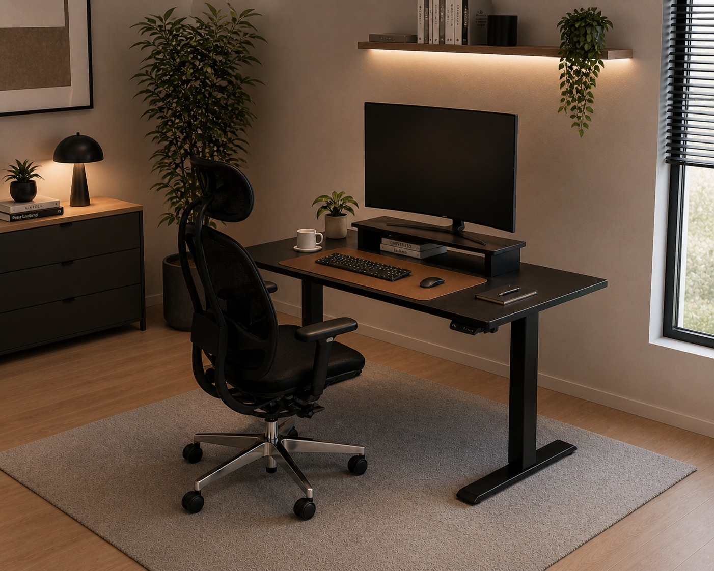 Como Escolher a Melhor Mesa com Regulagem de Altura para Home Office