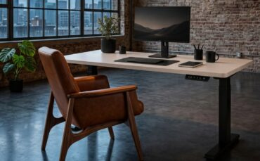 Mesa com regulagem de altura automatizada: conforto, tecnologia e eficiência no trabalho