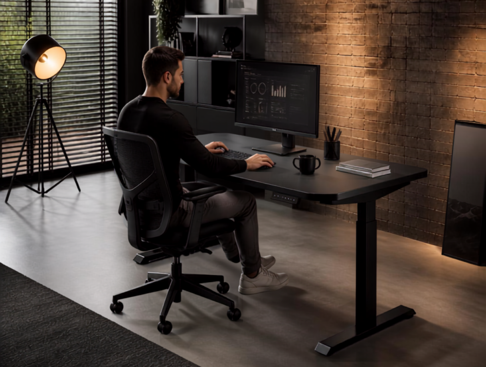 Mesa Planejada com Regulagem de Altura